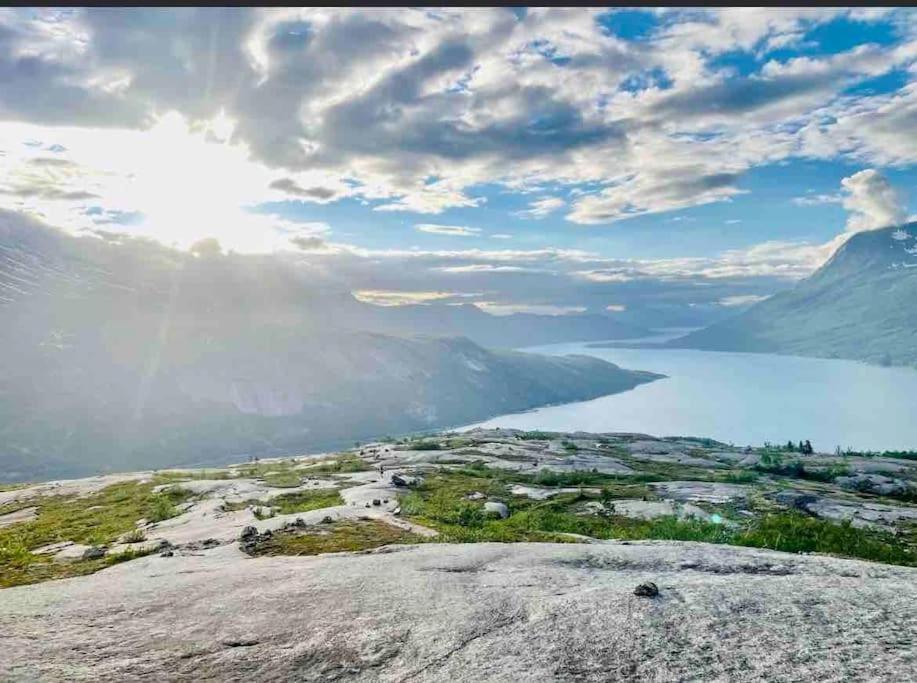 Skjomen Lodge Elvegard المظهر الخارجي الصورة