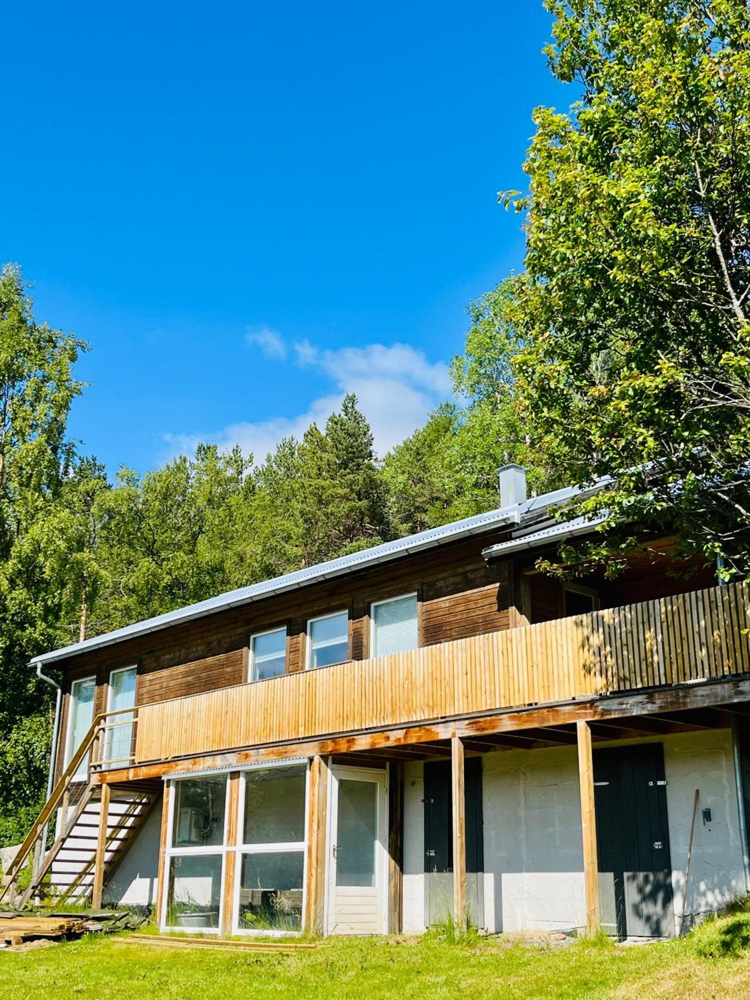 Skjomen Lodge Elvegard المظهر الخارجي الصورة